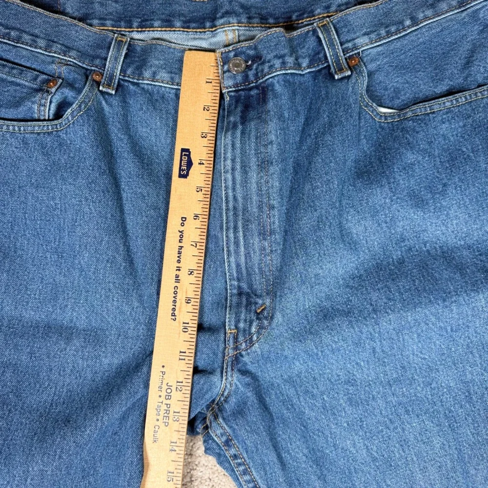 Levis 550 Relaxed Fit Tapered Leg Jeans Mens 44x30 Blue Denim Medium Wash